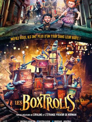 Affiche du film Les boxtrolls
