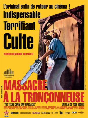 Affiche du film Massacre à la tronçonneuse